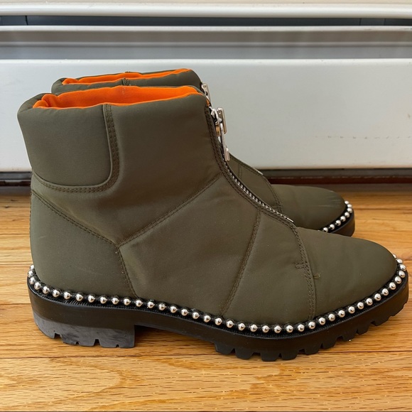 Alexander Wang Nylon Zipper Boots Size 39.5 - Picture 8 of 9